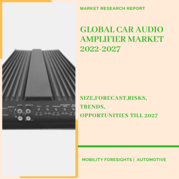 Global Car Audio Amplifier Market 2022-2027 1