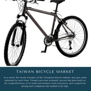 infographic: Taiwan Bicycle Market Size, Taiwan Bicycle Market Trends, Taiwan Bicycle Market Forecast, Taiwan Bicycle Market Risks, Taiwan Bicycle Market Report, Taiwan Bicycle Market Share