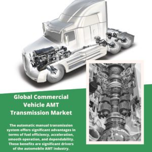 infographic: Commercial Vehicle AMT Transmission Market, Commercial Vehicle AMT Transmission Market Size, Commercial Vehicle AMT Transmission Market Trends, Commercial Vehicle AMT Transmission Market Forecast, Commercial Vehicle AMT Transmission Market Risks, Commercial Vehicle AMT Transmission Market Report, Commercial Vehicle AMT Transmission Market Share
