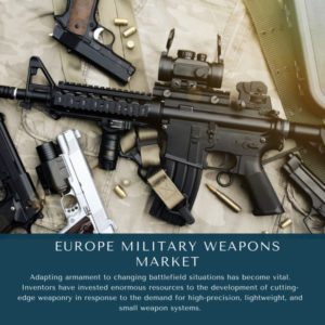 infographic: Europe Military Weapons Market, Europe Military Weapons Market Size, Europe Military Weapons Market Trends, Europe Military Weapons Market Forecast, Europe Military Weapons Market Risks, Europe Military Weapons Market Report, Europe Military Weapons Market Share