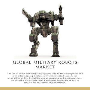 Infographic: Global Military Robots Market,   Global Military Robots Market Size,   Global Military Robots Market Trends,    Global Military Robots Market Forecast,    Global Military Robots Market Risks,   Global Military Robots Market Report,   Global Military Robots Market Share