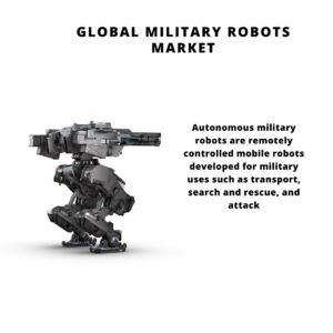 infographic: Military Robots Market, Military Robots Market Size, Military Robots Market Trends, Military Robots Market Forecast, Military Robots Market Risks, Military Robots Market Report, Military Robots Market Share