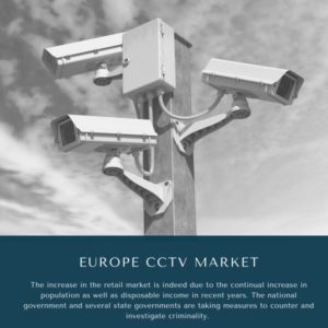 infographic: Europe CCTV Market, Europe CCTV Market Size, Europe CCTV Market Trends, Europe CCTV Market Forecast, Europe CCTV Market Risks, Europe CCTV Market Report, Europe CCTV Market Share