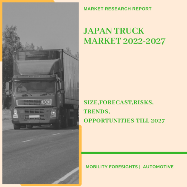 Japan Truck Market 2022-2027