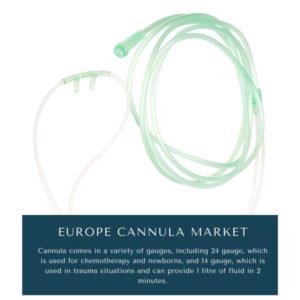 Infographic : Europe Cannula Market, Europe Cannula Market Size, Europe Cannula Market Trends, Europe Cannula Market Forecast, Europe Cannula Market Risks, Europe Cannula Market Report, Europe Cannula Market Share