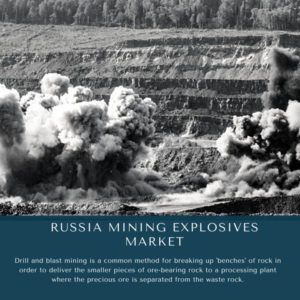 infographic: Russia Mining Explosives Market, Russia Mining Explosives Market Size, Russia Mining Explosives Market Trends, Russia Mining Explosives Market Forecast, Russia Mining Explosives Market Risks, Russia Mining Explosives Market Report, Russia Mining Explosives Market Share