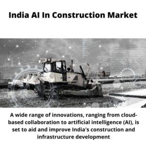 Infographics : India AI In Construction Market, India AI In Construction Market Size, India AI In Construction Market Trends, India AI In Construction Market Forecast, India AI In Construction Market Risks, India AI In Construction Market Report, India AI In Construction Market Share