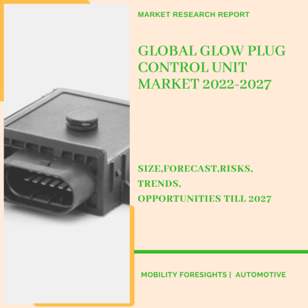 Global Glow Plug Control Unit Market 2022-2027 1