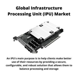 Infographic ; Infrastructure Processing Unit (IPU) Market, Infrastructure Processing Unit (IPU) Market Size, Infrastructure Processing Unit (IPU) Market Trends, Infrastructure Processing Unit (IPU) Market Forecast, Infrastructure Processing Unit (IPU) Market Risks, Infrastructure Processing Unit (IPU) Market Report, Infrastructure Processing Unit (IPU) Market Share