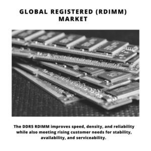 Infographic : Registered (RDIMM) Market, Registered (RDIMM) Market Size, Registered (RDIMM) Market Trends, Registered (RDIMM) Market Forecast, Registered (RDIMM) Market Risks, Registered (RDIMM) Market Report, Registered (RDIMM) Market Share 