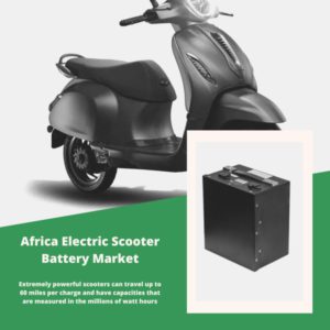 Infographic ; Africa Electric Scooter Battery Market, Africa Electric Scooter Battery Market Size, Africa Electric Scooter Battery Market Trends, Africa Electric Scooter Battery Market Forecast, Africa Electric Scooter Battery Market Risks, Africa Electric Scooter Battery Market Report, Africa Electric Scooter Battery Market Share