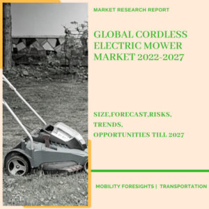 Cordless Electric Mower Market