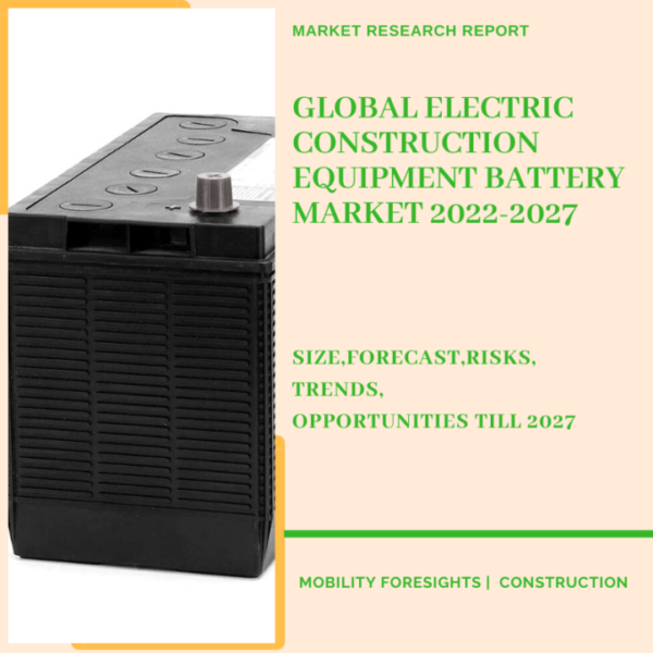 Electric Construction Equipment Battery Market
