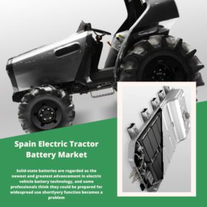 Infographic ; Spain Electric Tractor Battery Market, Spain Electric Tractor Battery Market Size, Spain Electric Tractor Battery Market Trends, Spain Electric Tractor Battery Market Forecast, Spain Electric Tractor Battery Market Risks, Spain Electric Tractor Battery Market Report, Spain Electric Tractor Battery Market Share