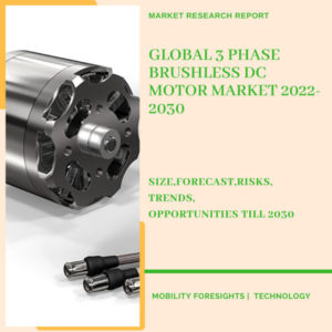 Global 3 Phase Brushless DC Motor Market