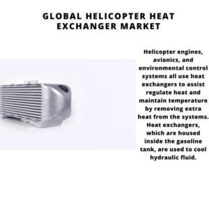 Global Helicopter Heat Exchanger Market 2022-2030 1