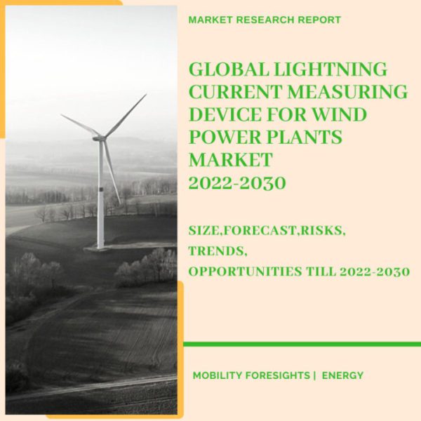 lightning current measuring device for wind power plants market