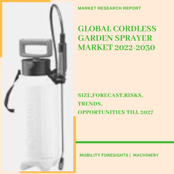 Cordless Garden Sprayer Market