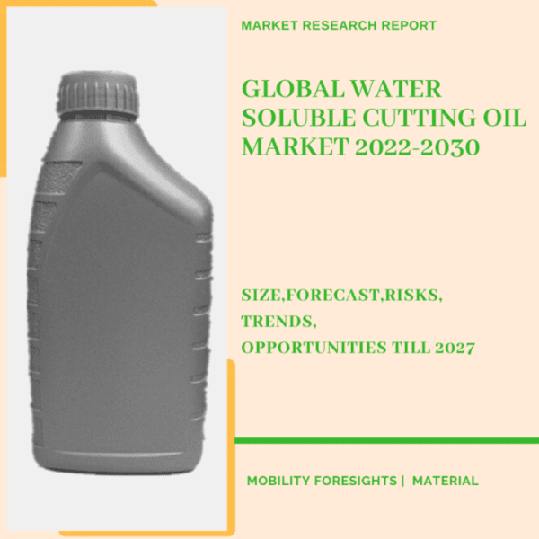 Global Water Soluble Cutting Oil Market 2022-2030 1