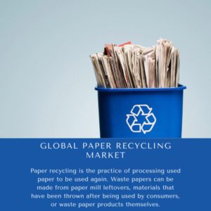 Infographics-Paper Recycling Market , Paper Recycling Market Size, Paper Recycling Market Trends, Paper Recycling Market Forecast, Paper Recycling Market Risks, Paper Recycling Market Report, Paper Recycling Market Share