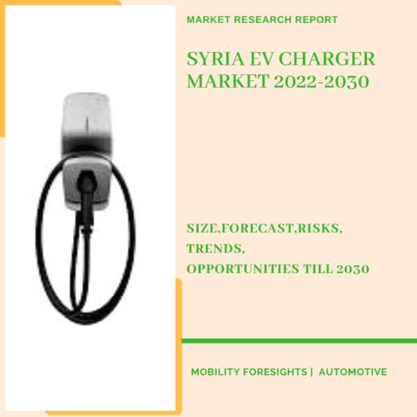 Syria EV Charger Market 2022-2030