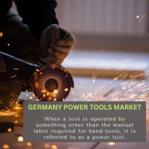 infographic; Germany Power Tools Market , Germany Power Tools Market Size, Germany Power Tools Market Trends, Germany Power Tools Market Forecast, Germany Power Tools Market Risks, Germany Power Tools Market Report, Germany Power Tools Market Share