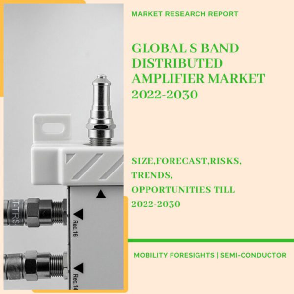 S Band Distributed Amplifier market