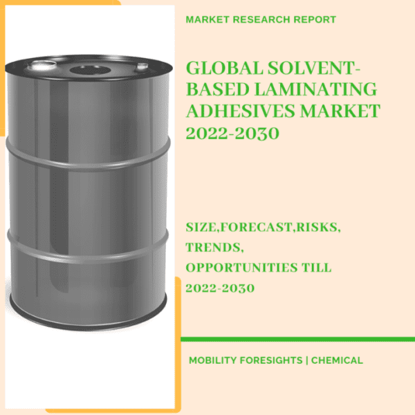 Global Solvent-Based Laminating Adhesives Market 2022-2030 1