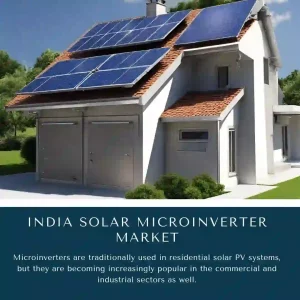 INDIA SOLAR MICROINVERTER MARKET