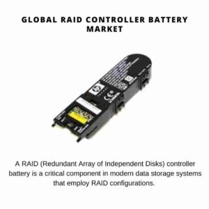 Global Raid Controller Battery Market