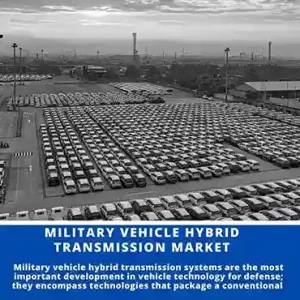 MILITARY VEHICLE HYBRID TRANSMISSION MARKET