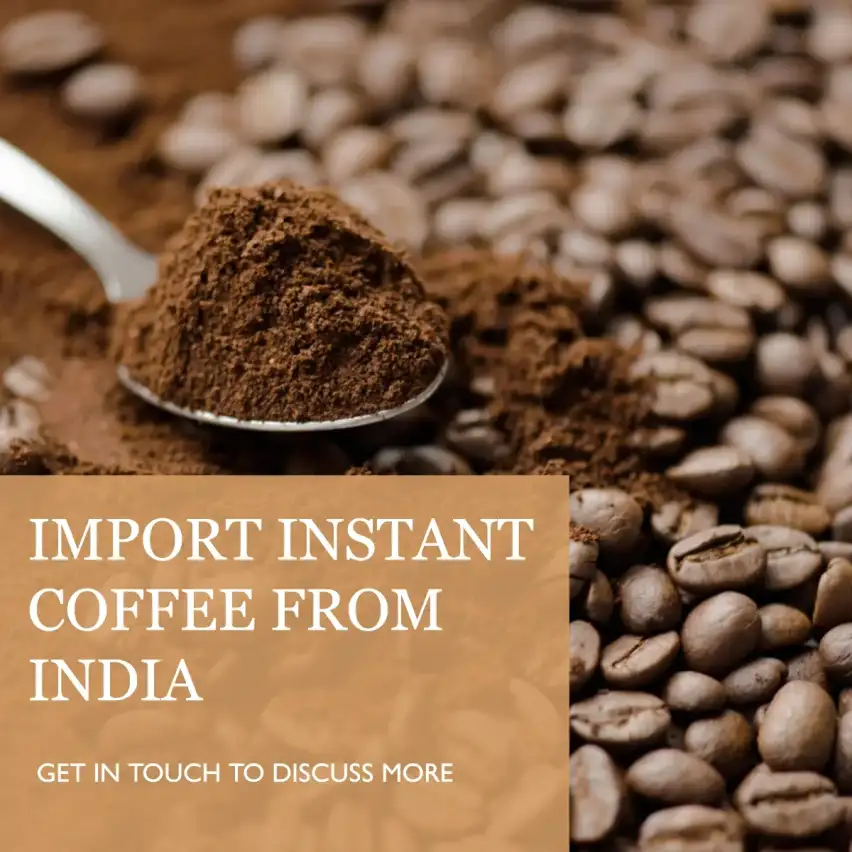 Import Instant Coffee From India