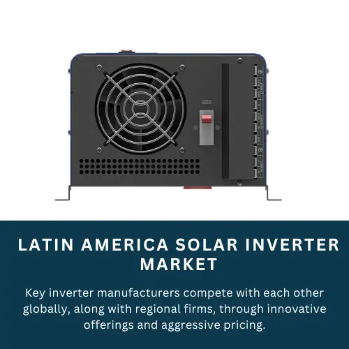 Latin America Solar Inverter Market